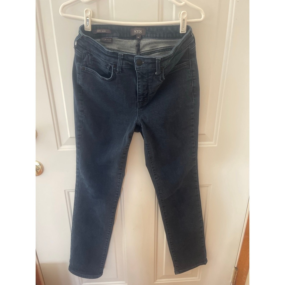 YDJ Sheri Slim Jeans Size‎ 6 Dark Wash Lift Tuck Stretch